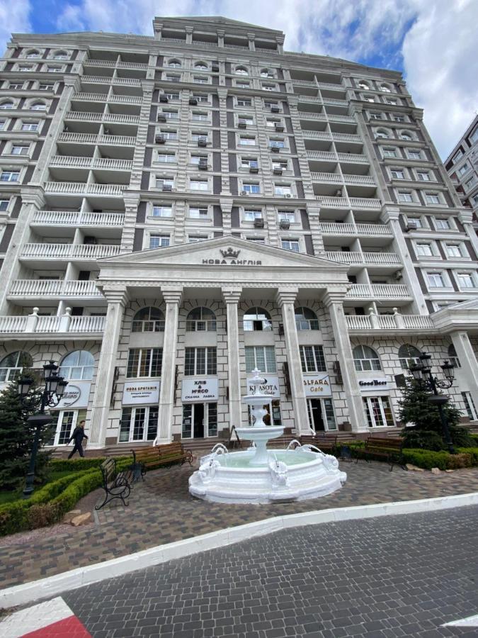 Апартаменты Киев, Новая Англия เคียฟ ภายนอก รูปภาพ